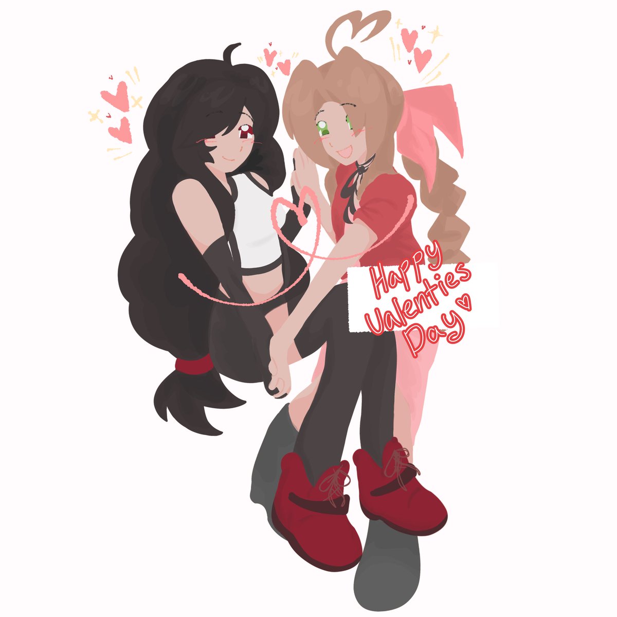 Sweethearts <3
#Aerti #FF7