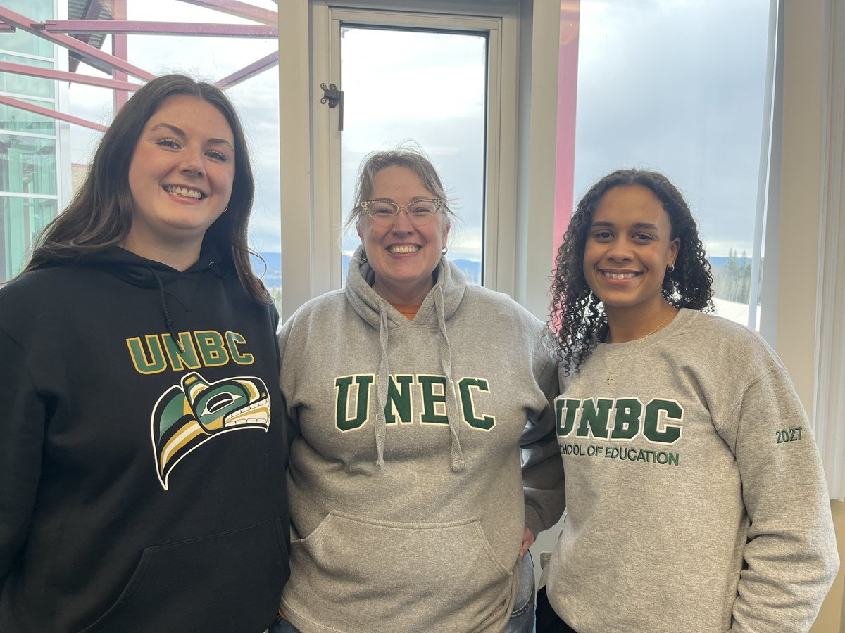 EducationUnbc's tweet photo. This #UNBCED Teacher Candidate Crew are getting ready to go to #WestCAST2026 in at the University of Winnipeg. Let’s wish them the best of luck!! They are each presenting a paper. Way to go!! https://t.co/QVFFqDjaMw