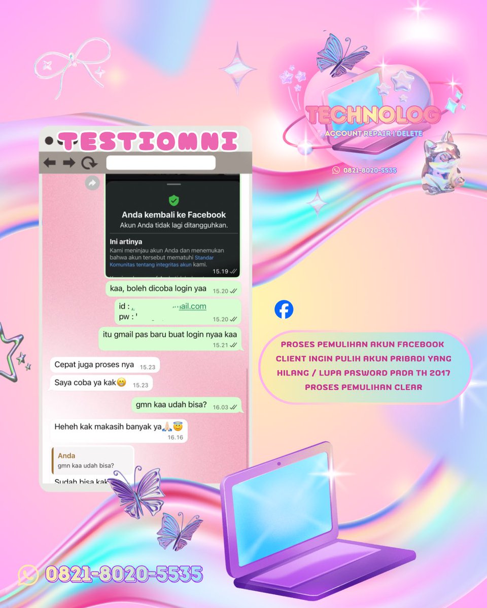 initiatiive's tweet image. JASA AKUN SOSMED✅

&amp;gt;PULIHKAN BALIKIN AKUN LUPA PASWORD/KE HACK
&amp;gt;JASA LACAK LOKASI ORANG
&amp;gt;SADAP WA
&amp;gt;LACAK HP HILANG BY NO HP/IMEI
&amp;gt;LACAK PENIPU/REVENGEPORN
&amp;gt;JASA UNSUS AKUN/UNSUSPEND
&amp;gt;JASA HACK/PEMULIHAN AKUN EMAIL,IG,WA,X,FB,TIKTOK!
  
TRUSTED, AMANAH❗️
wa.me/6282180205535