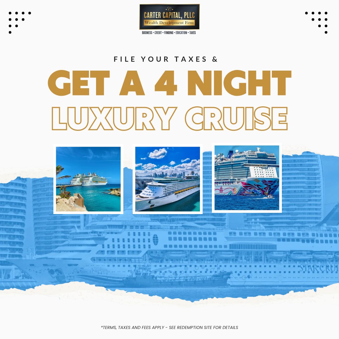 Acct|Bookkeeping|Taxes|Credit|Consulting (@cartercapitalp) on Twitter photo 