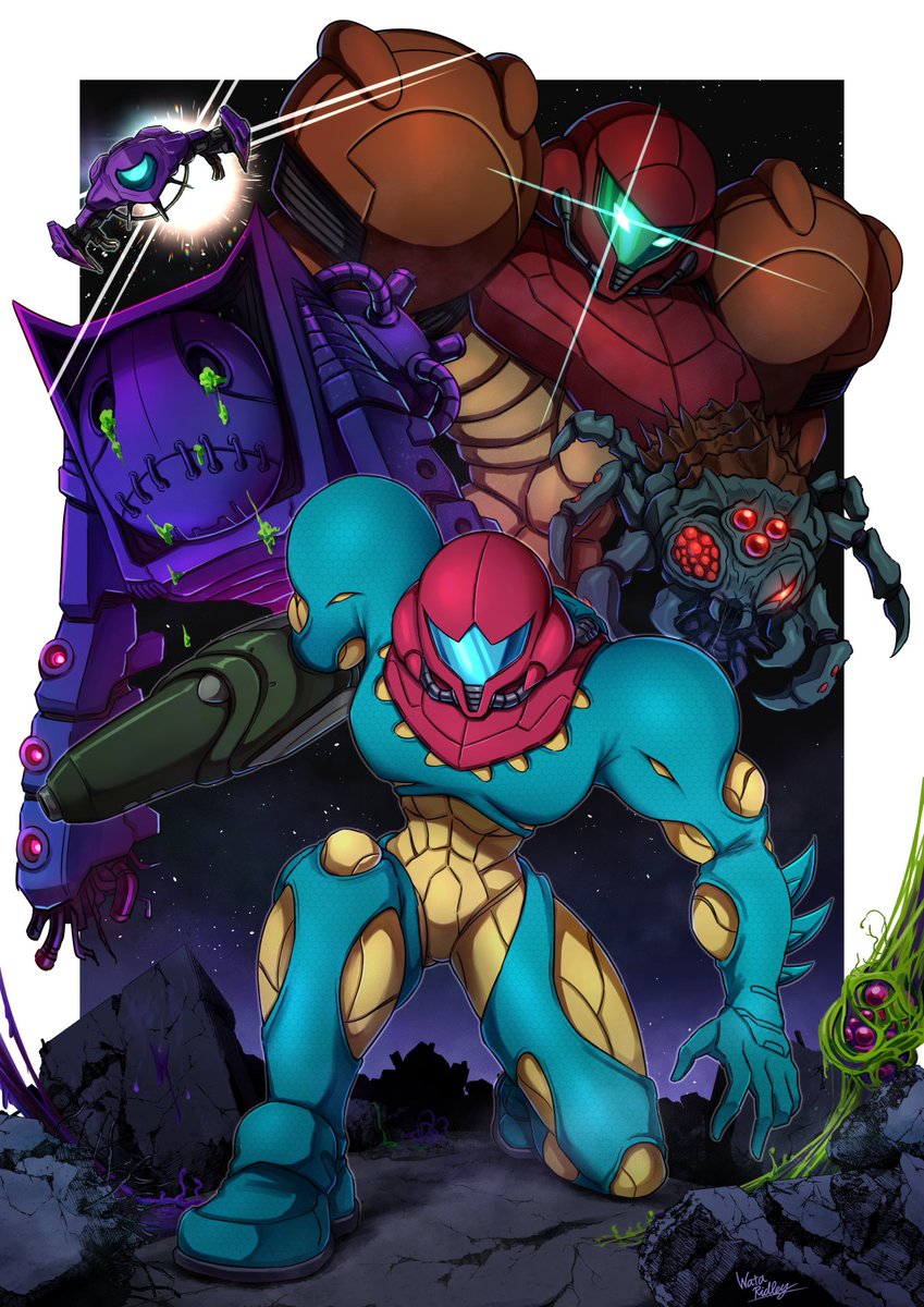 2月14日はバレンタインデー🍫
ではなく…『メトロイド フュージョン』発売日‼️

今年で23周年‼️おめでとう‼️‼️🎉