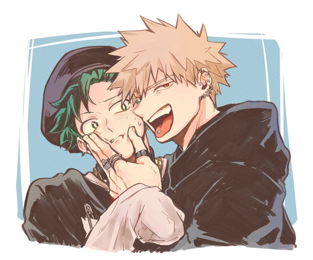 じーこさん(@BWZB64761 )が描いてくれたﾊﾟﾝｸｽ勝デが最高すぎるから見て