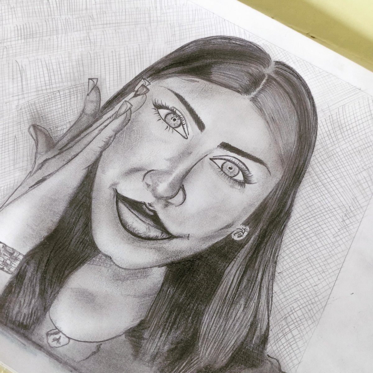 RuskovicB's tweet photo. Salute...     #drawingart #portrait #sketchbook 

.
                                   .                 https://t.co/VkowZBLcfc https://t.co/JO0lzpMrAz