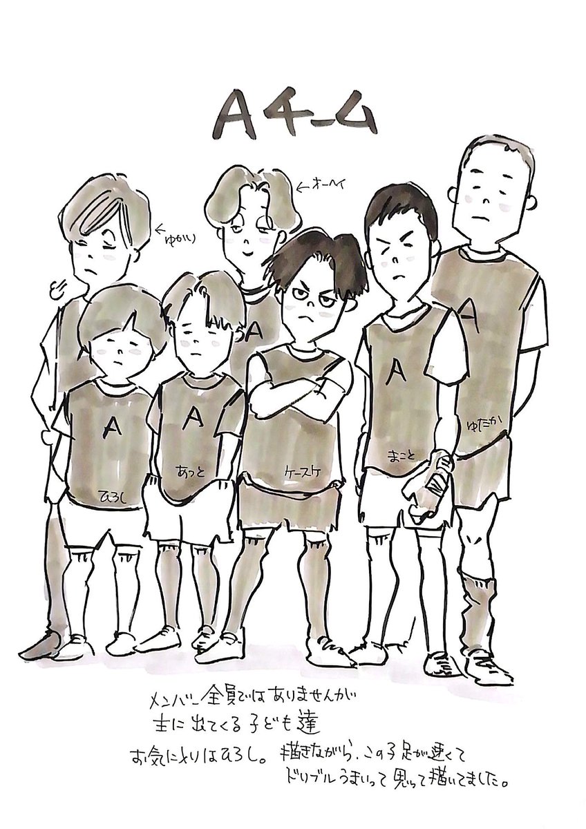 horimimic's tweet photo. サカマンマとは
かあちゃんがうっかり
サッカーコーチになっちゃったマンガです
https://t.co/XvhZUR4WJX

#kodomoe #サッカー #少年サッカー #サッカー少年団 #エッセイマンガ #コミックエッセイ #アナログイラスト #ペン画 #絵日記 https://t.co/im0LK9IlJq