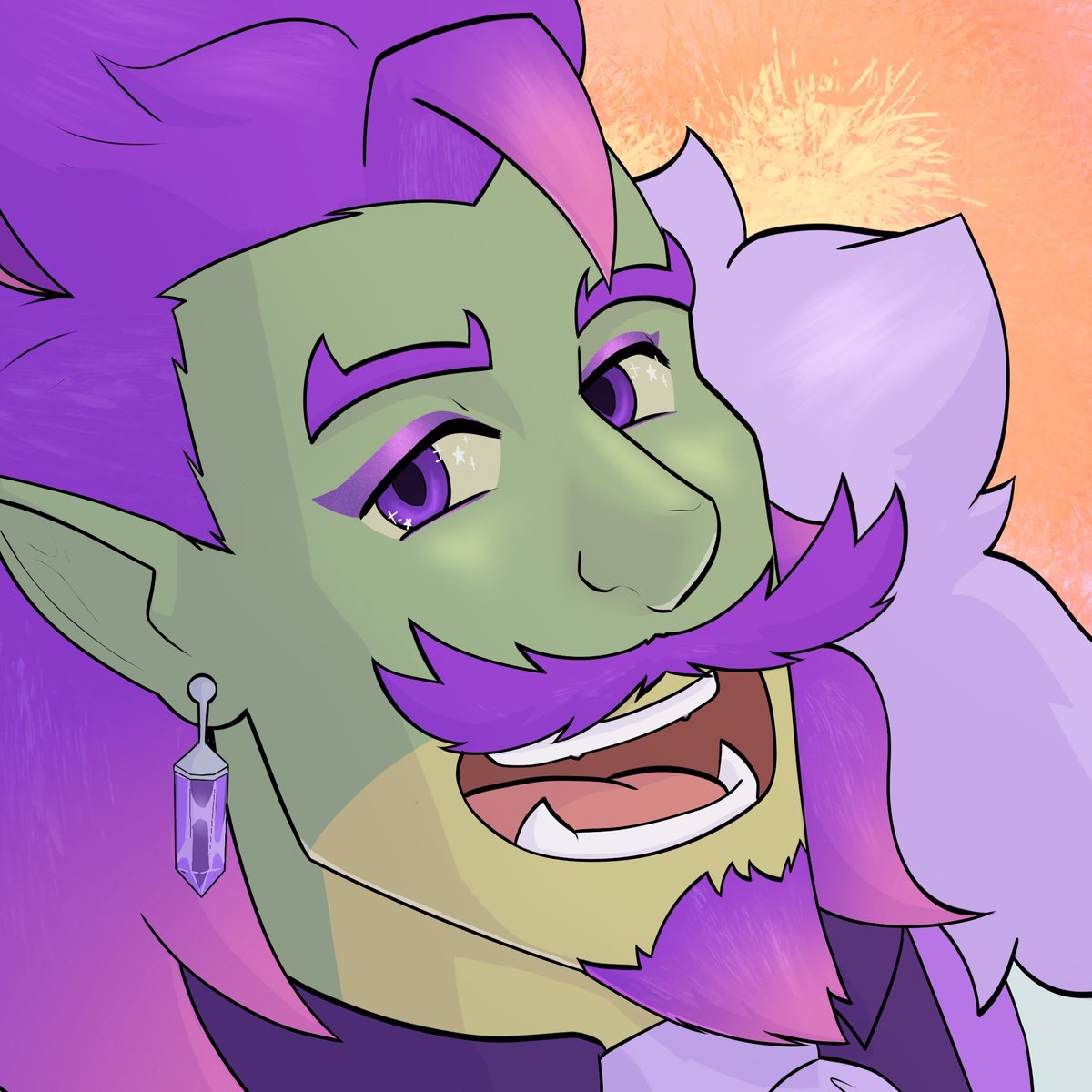 Showing off my new dnd character :3