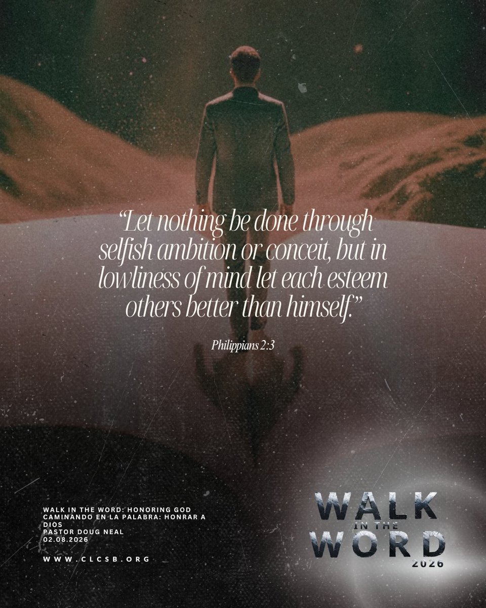 clc_sb's tweet image. Humility is the lifestyle of those who walk with Christ.

“Value others above yourself.”
— Philippians 2:3

#WalkInTheWord #Philippians23 #Humility #HonoringGod #CLC #CLCSB

🔁 Repost to remind others
💬 Reply HUMILITY
👣 Follow for daily Word
