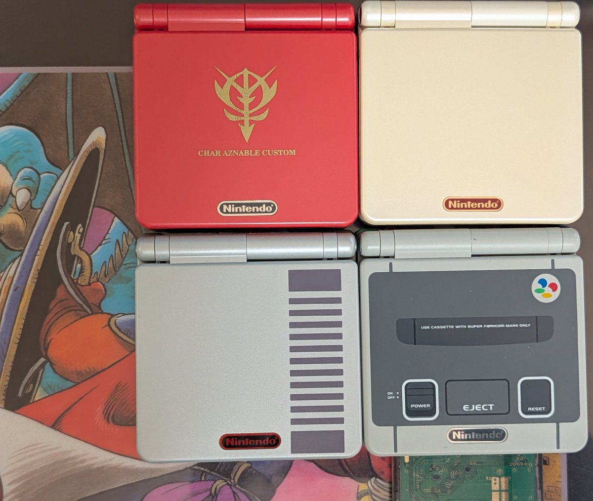 DtypeRetroGame's tweet photo. 2月14日はバレンタインでもあるけど、ゲームボーイアドバイスSPの誕生日です🎉
限定版を少しずつ集めてます✨️👍️
#ゲームボーイアドバンスSP #GameBoyadvanceSP https://t.co/rNs6W68jVE