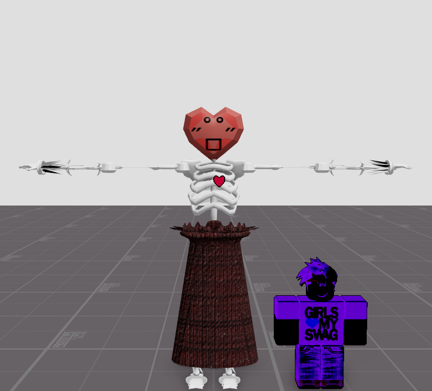 For Valentine I made this guy
#ROBLOX #ITSFREE