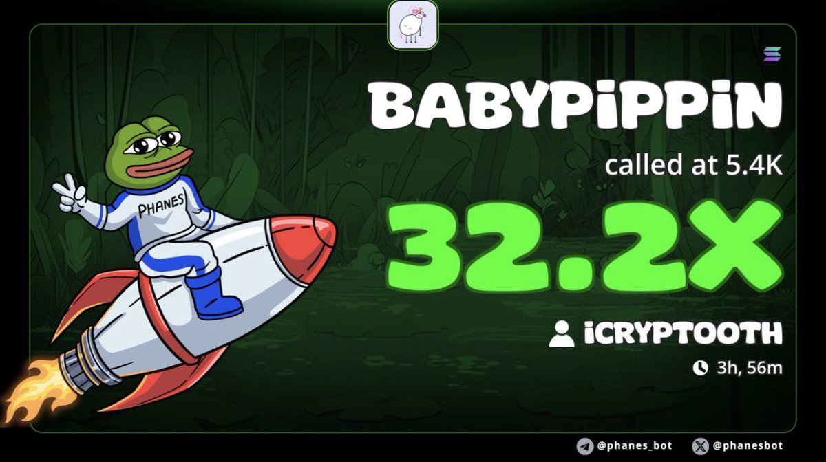 iCryptooth's tweet photo. $BabyPippin 
5k > 175k
Goes much higher 
Best beta to $Pippin
We saw $Blackwhale send to a few millions when $WhiteWhale hit 100m
Well $Pippin at 600m and will be the first coin to hit 1 billion marketcap in 2026 with how it’s looking so $BabyPippin is still very cheap at these levels. We shall revisit this very soon for the updated PNL 🦷

Dt7rNPRfpmf4P8QvWQgyh5S7pnp4nQWYUmUwrarwpump