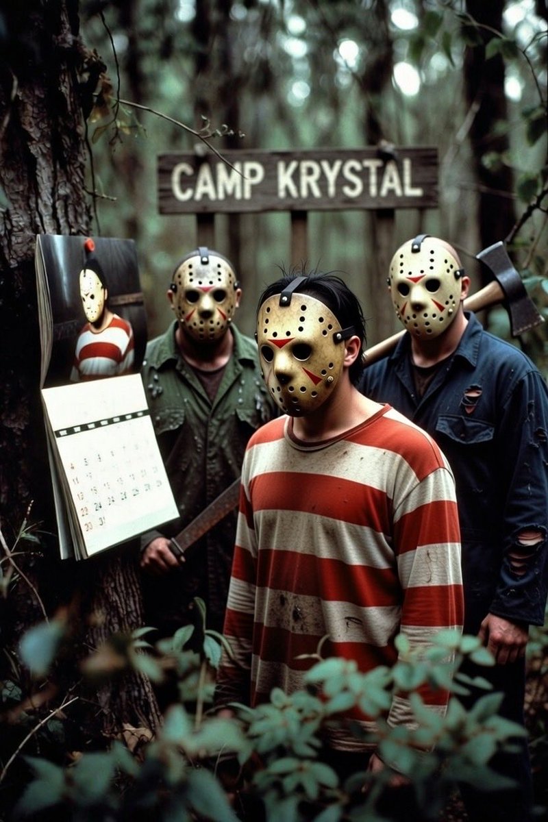 CaptainFleek's tweet image. I’m a little upset because it’s actually Friday the 13th and no cable channel playing a Jason marathon today of all days 🔪 🎥 #CampCrystalLake #JasonX #FridayThe13th #Jason4 #jason6 #JasonVSfreddy #jasonVoorhees #fbf #shudder #JasonMarathon #Fridayda13th #Jasonskin #CrystalLake