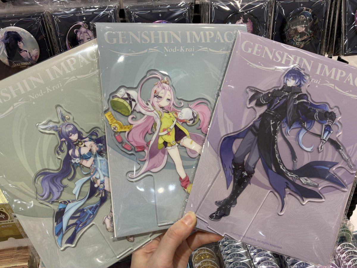 📢 #原神 新入荷📢 ナド・クライシリーズのグッズが入荷！ ラウマ