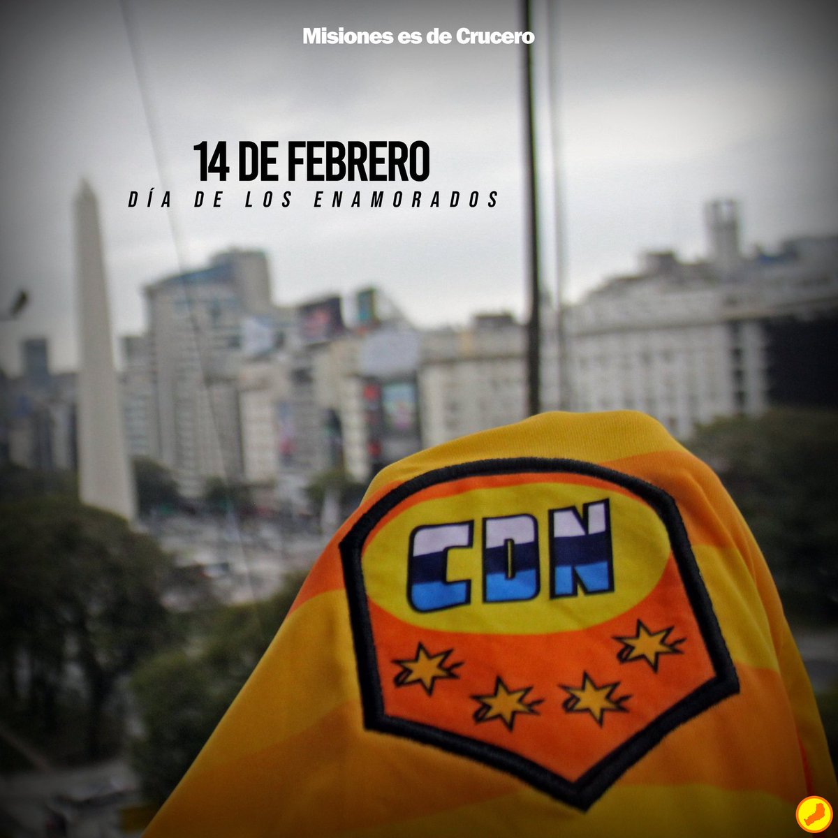 Un amor como el nuestro no debe morir jamás.

#MisionesEsDeCrucero 🟡🟠🟡
#LaPáginaDelHincha 🙌🏻