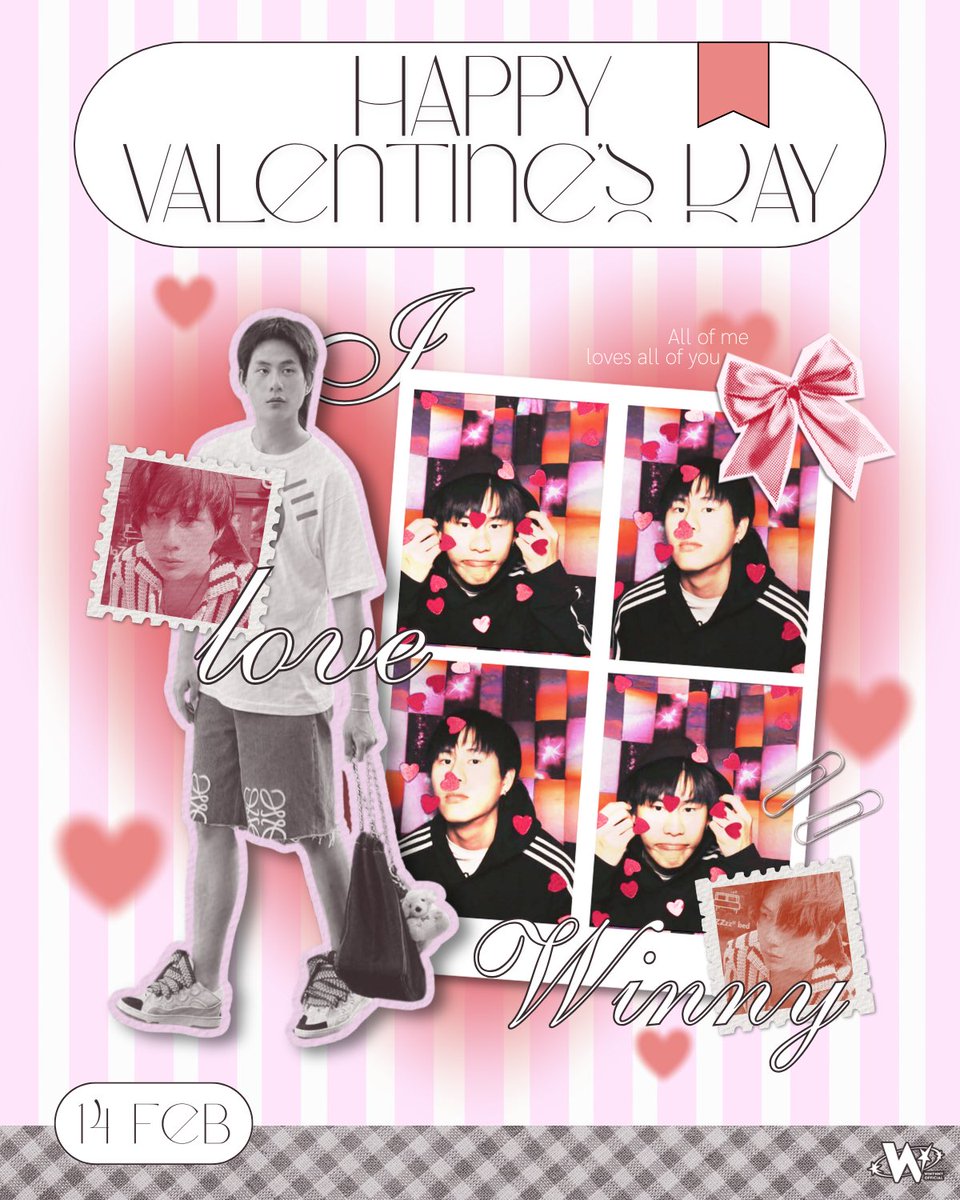 𝐇𝐚𝐩𝐩𝐲 𝐕𝐚𝐥𝐞𝐧𝐭𝐢𝐧𝐞’𝐬 𝐃𝐚𝐲 💖

     ขอให้วันนี้เต็มไปด้วยความรัก ความอบอุ่น และรอยยิ้ม ไม่ว่าจะเป็นความรักแบบไหน — รักตัวเอง รักคนรอบข้าง หรือรักในสิ่งที่ทำ ขอให้หัวใจได้พัก ได้อิ่มเอม และได้มีความสุขในแบบของตัวเองน้าา 🌹🤍

<a href="/winny_thanawin/">ผู้บ่าวเสื้อปุ๋ย</a>
#winynny | #WinynnyOffTH