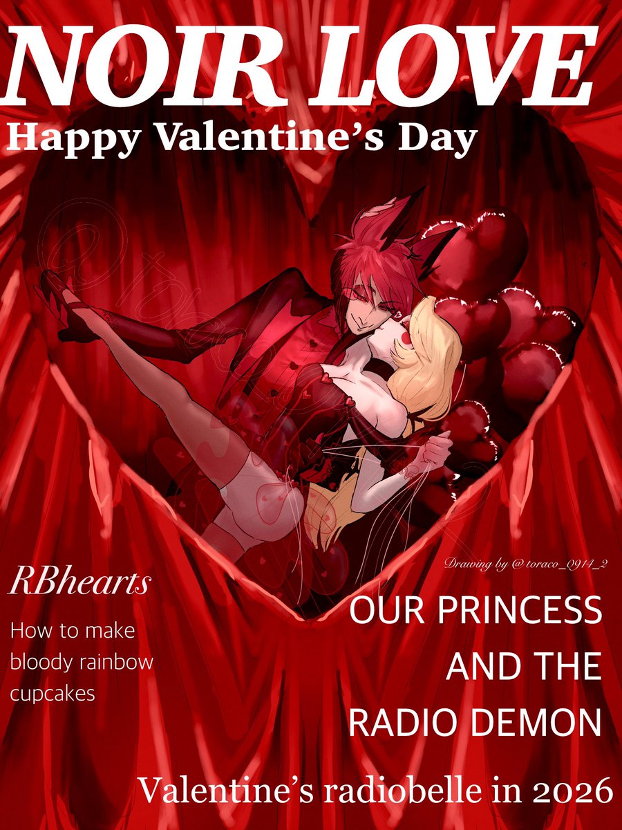 Happy Valentine♥️
(雑誌風)
 #RBhearts  #RBLoveOnAir  #charlastor