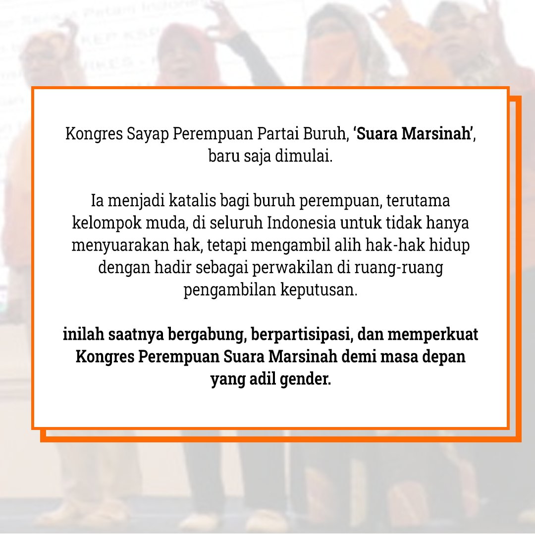 Suara Muda Kelas Pekerja tweet media