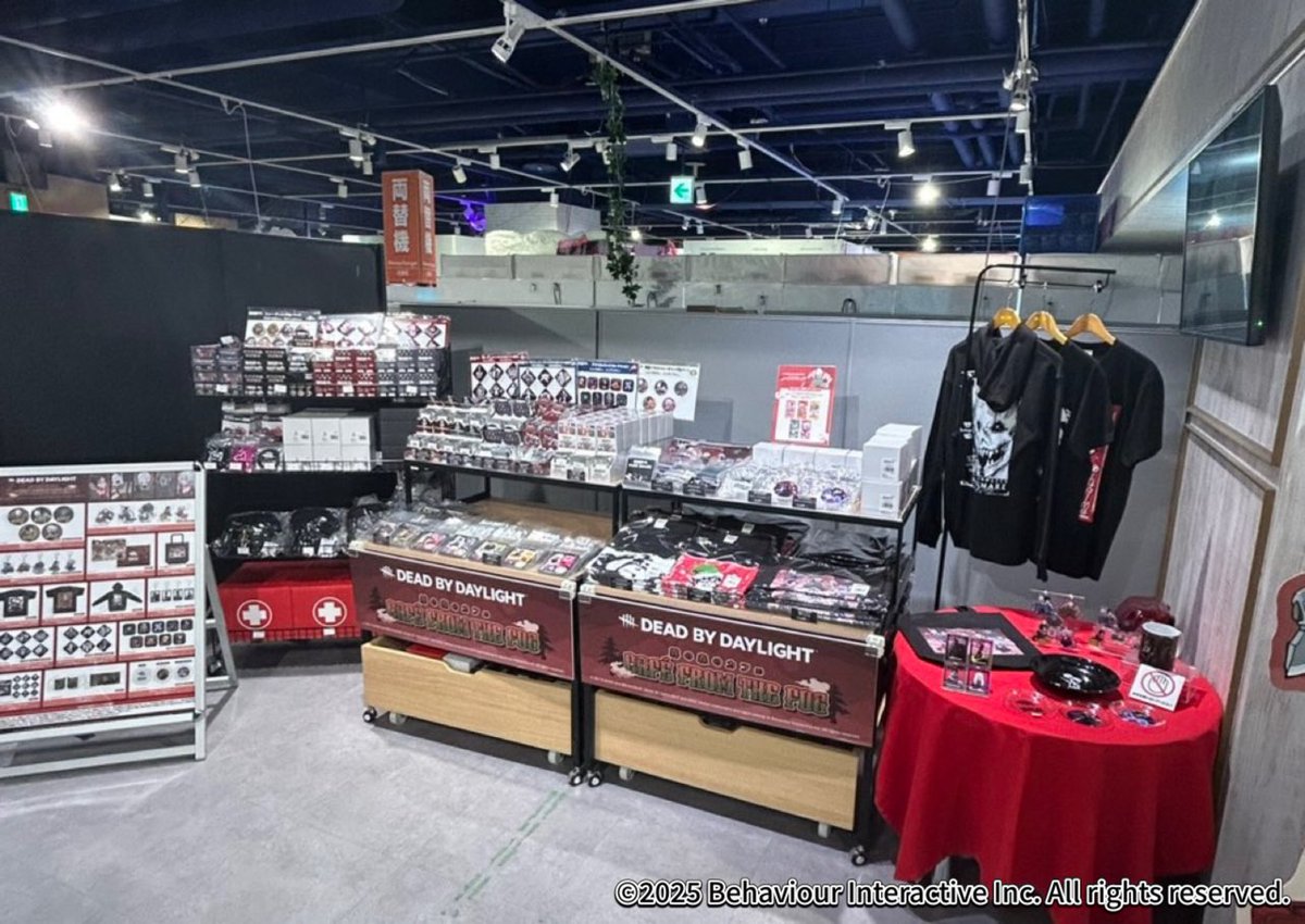 Dead by Daylight』霧の森のカフェ in ツリービレッジ大阪、博多 本日