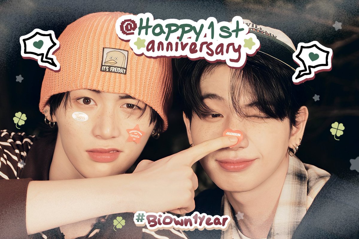 kayliesite's tweet image. ㅤ      ꒰  RT &amp;amp; likes are appreciated . .  ꒱

ᘛ  🍫 ♡  Today is Hasbi @bibiehasbie &amp;amp; Owen @mvungje 's 1st anniversary! #BiOwn1Year there are 2 LAYOUT BY REQUEST FREE for the lucky ones ☘️  ♩ ⁺ scroll down to join! ᠉

📬  Reply wish: 14 Feb – 15 Feb 
xx. #zonauang
