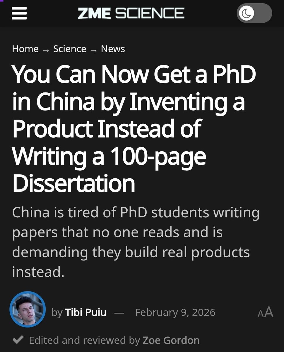 “Publish or Perish” is no longer an issue, at least in China.