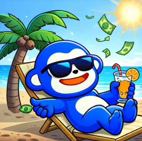 BONKEY THE BLUE MONKEY tweet media