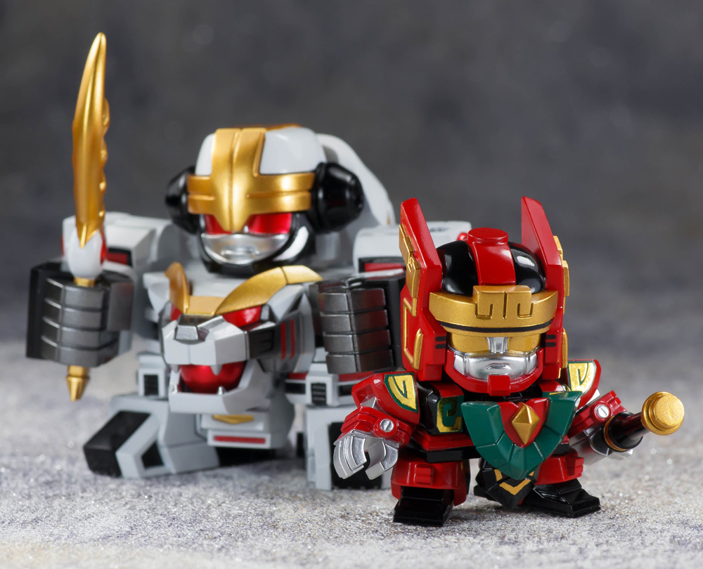 叱吒雷霆掃魔障，真劍冷鋒斬輪回——吼新星，白虎王！
#QRANGER #ウォンタイガー #五星戰隊 #ダイレンジャー #PowerRangers