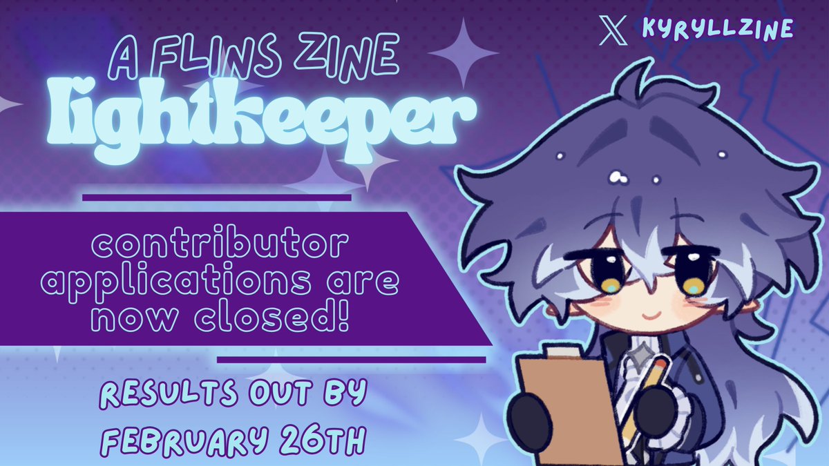 🕯️Lightkeeper : A Flins Zine tweet media