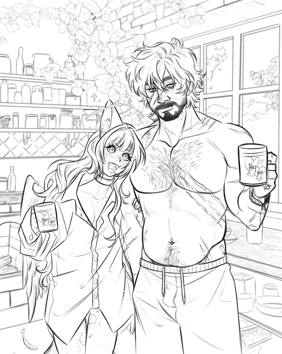 Commission of lovely fox PCxEden 💕🦊🌲