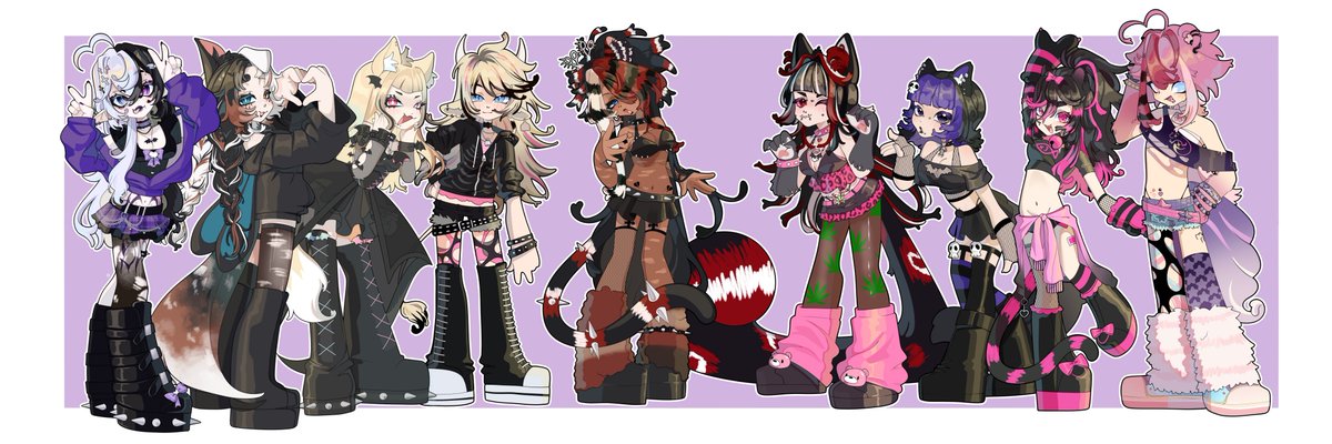 Reminder to please support members of <a href="/VRawrVT/">VRawr</a> ! Everyone is an absolute treat and deserves so much love. ♥

<a href="/CaliKeiVT/">Cali Kei ☠︎︎ ⋆₊ ♱ 【 VRAWR 】</a>  
<a href="/cassiopeia_vt/">cass ✨🐾【VRawr】</a>  
<a href="/Cinnypawz/">Cinny Dawg 🐾🦴【VRawr】</a>  
<a href="/C0WGF/">Cowgf【 VRAWR 】</a> 
<a href="/HaruMeiiVT/">Haru Mei🦷🥀┆【VRawr】</a> 
<a href="/KitsumesVT/">kits 🦊🦇 goth shinigami【VRawr】</a> 
<a href="/K1TTIECORPSE/">ཐི ❤︎ ཋྀ K1TTIE 🐈‍⬛【VRAWR】⭑.ᐟ</a> 
<a href="/strawbrrytrips/">𐔌 ⋮ strawbz .ᐟ 🍓🍃 【 VRAWR 】₊ ꒱</a> ♥

🎨: Mochiigalaxii | #4K1TTIE #CaliToxSin #strawbzart