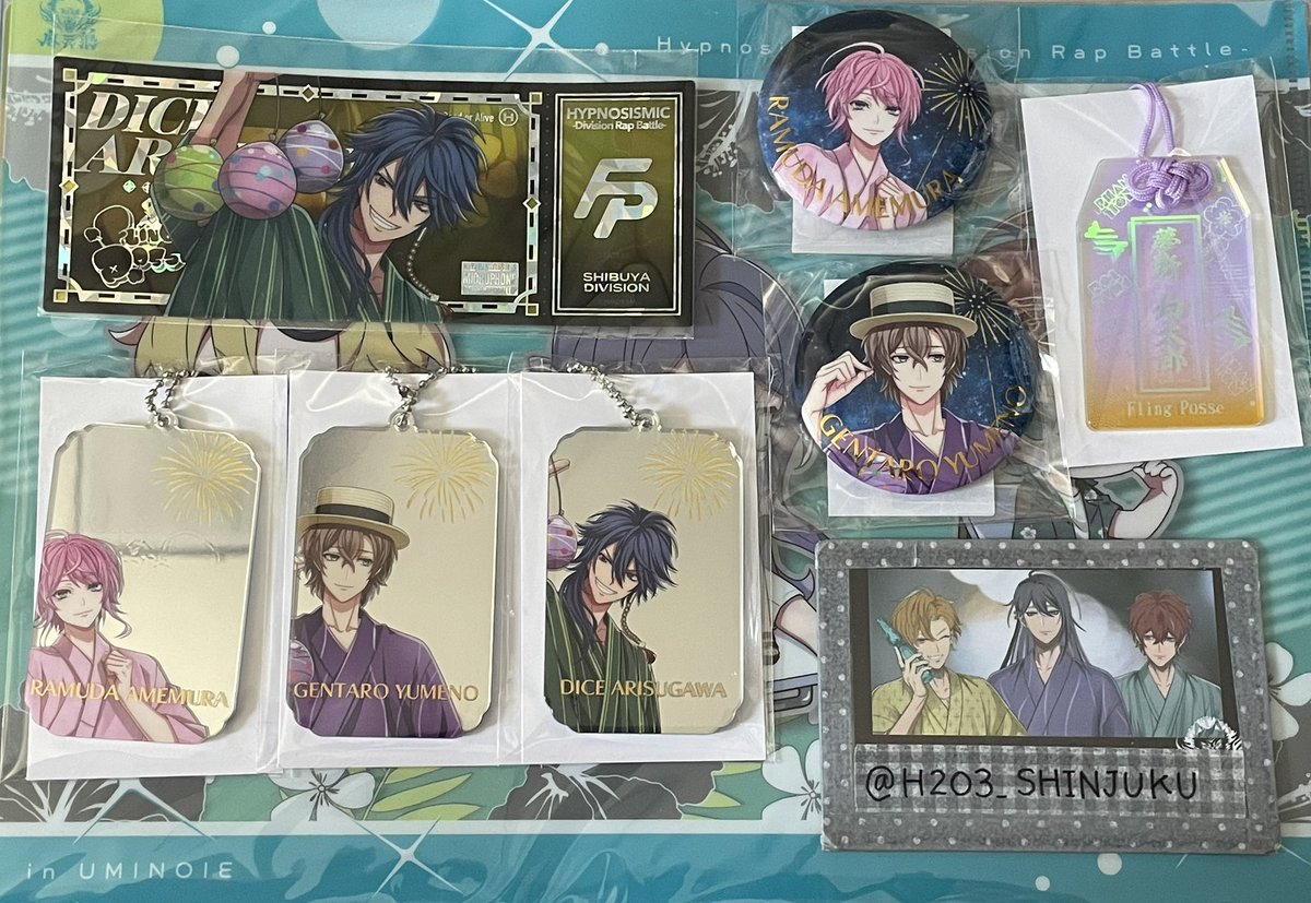 交換】ヒプノシスマイク ヒプマイ オンラインくじ Anniversary 8th vlo