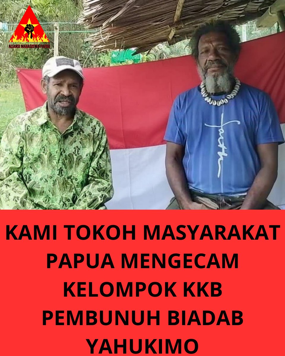 andi777923's tweet photo. Tokoh Masyarakat Adat di Papua mengutuk kelakukan OPM yg macam binatang binatang karena bunuh guru di Yahukimo

SEAblings 1 JT Knetz Meluk Toshi film lebaran 2026 #ShopeeNegoNeko #RISERCONCERTD1 #OpickComeback stop teror di papua #재현이생일이다_복숭아커밍쑨 https://t.co/7MafzcicXd