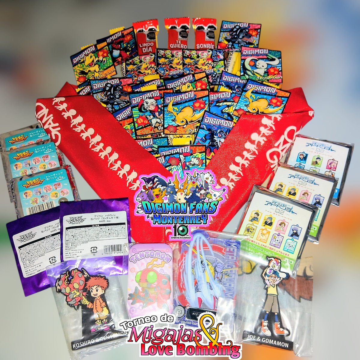 💖Con nosotros siempre serás protagonista💖

Te esperamos mañana en: ¡Reunión de San Valentín! | Torneo de Migajas &amp; Love Bombing💞

Los asistentes recibirán un chocolate y un stickers de la colección “ALL DIGIMON”.

 #SanValentin #Digimon #デジモン #anime #monterrey