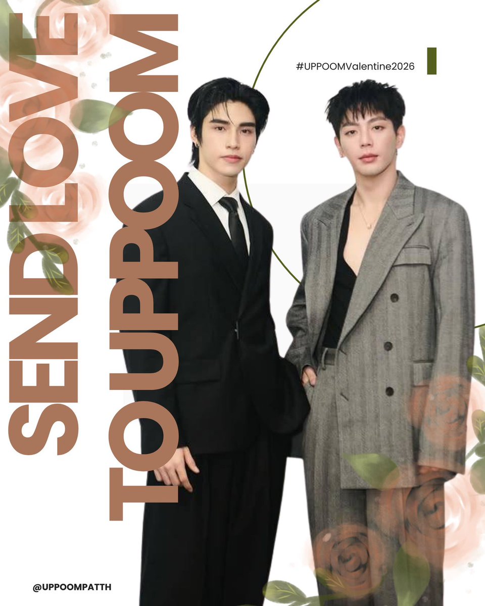 💌🌹 ทุกคนสามารถบอกรัก ส่งความรักให้อัพภูมิ ผ่าน # และ Keyword ได้ตลอดทั้งวันแห่งความรักนี้นะคะ

SEND LOVE TO UPPOOM
#UPPOOMValentine2026
#UpPoom
#uppoompat