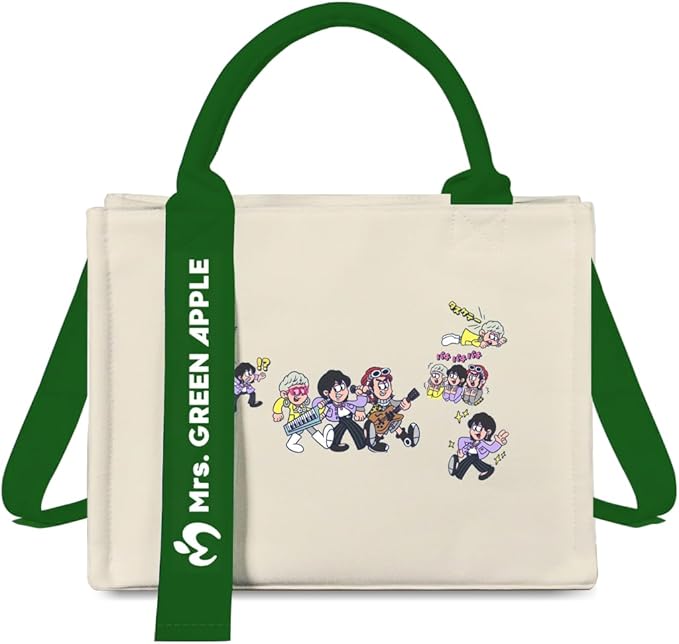 🍏 Mrs. GREEN APPLE 「ライラック / Lilac」トートバッグ 🎶 軽くて