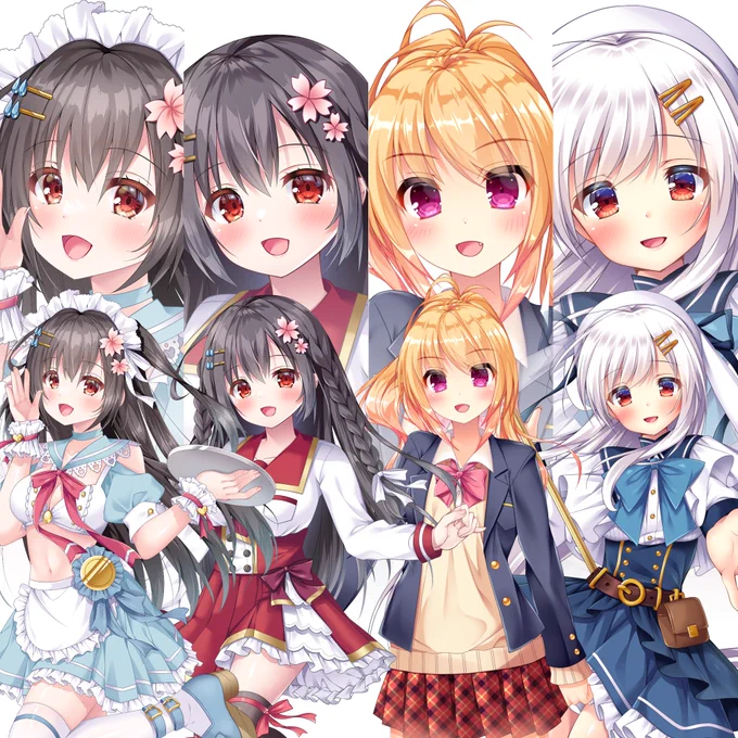 【イラストのご依頼募集中】 Vtuberお仕立て/キービジュアル/立ち絵イラスト/1枚絵/イベントCG用イラスト など ※18禁案件もお受けしております 個人利用の方はSkebまたはSKIMA、企業様・活動者様はHPにあるメールよりお願いします お仕事履歴はHPのworksページにて #お仕事募集中 #有償依頼