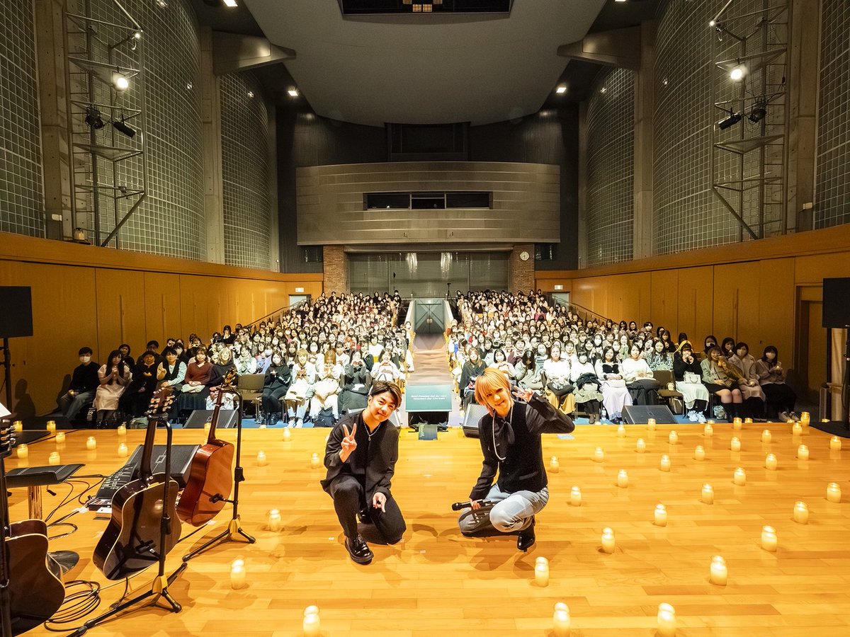 今年の教会もお客さんいっぱいで嬉しかった 3月公演もチケット残り