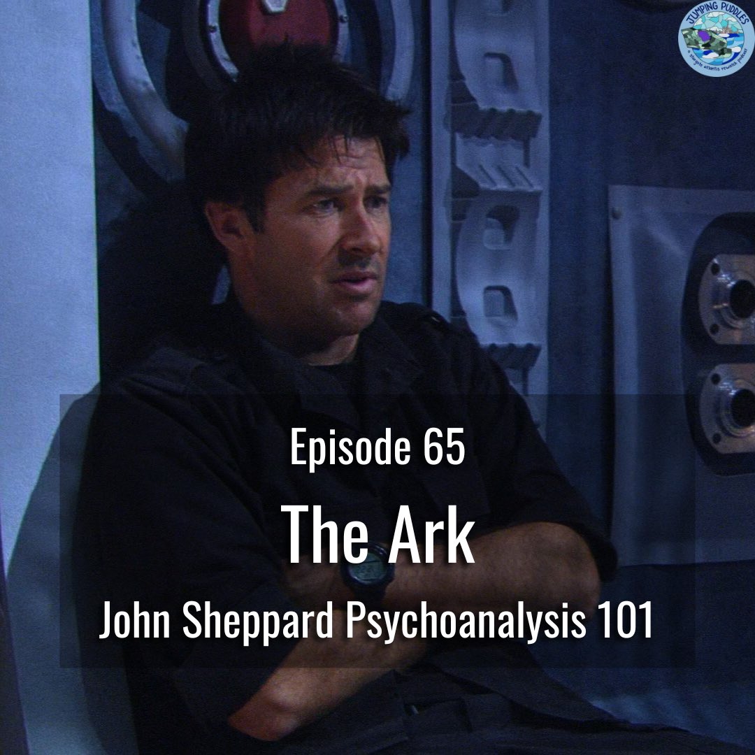 jumpingpudpod's tweet photo. this week the team discusses 3x16 the ark. join us as we discuss the homogenization of the pegasus people, praise teyla's long awaited character moments, and crack the code on why john treats everyone like his romantic interests! #Stargate #StargateAtlantis https://t.co/ENgviY3iEJ