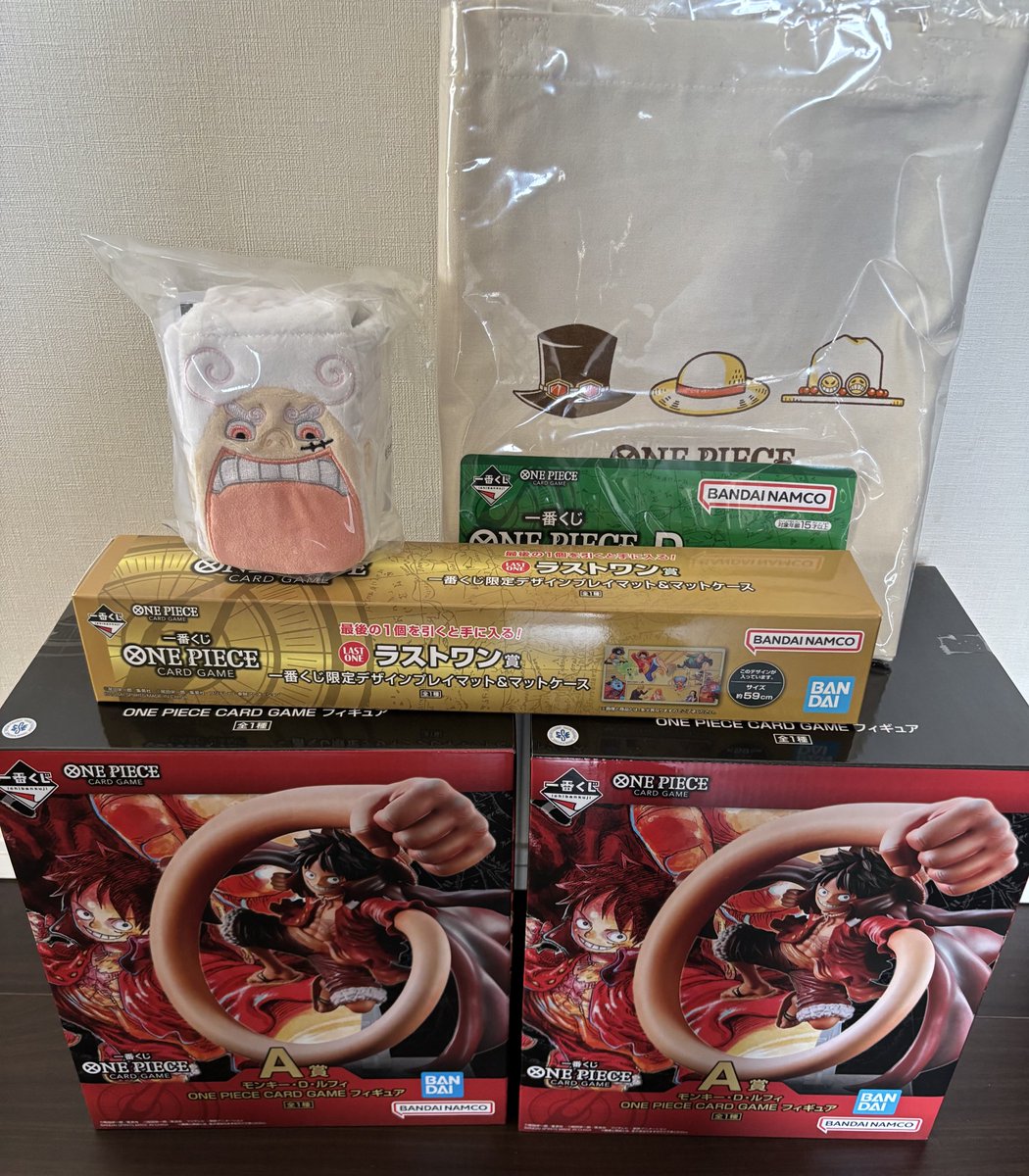 🔥ワンピース一番くじ🔥 カードは既になかったけど、かなり良い所残っ