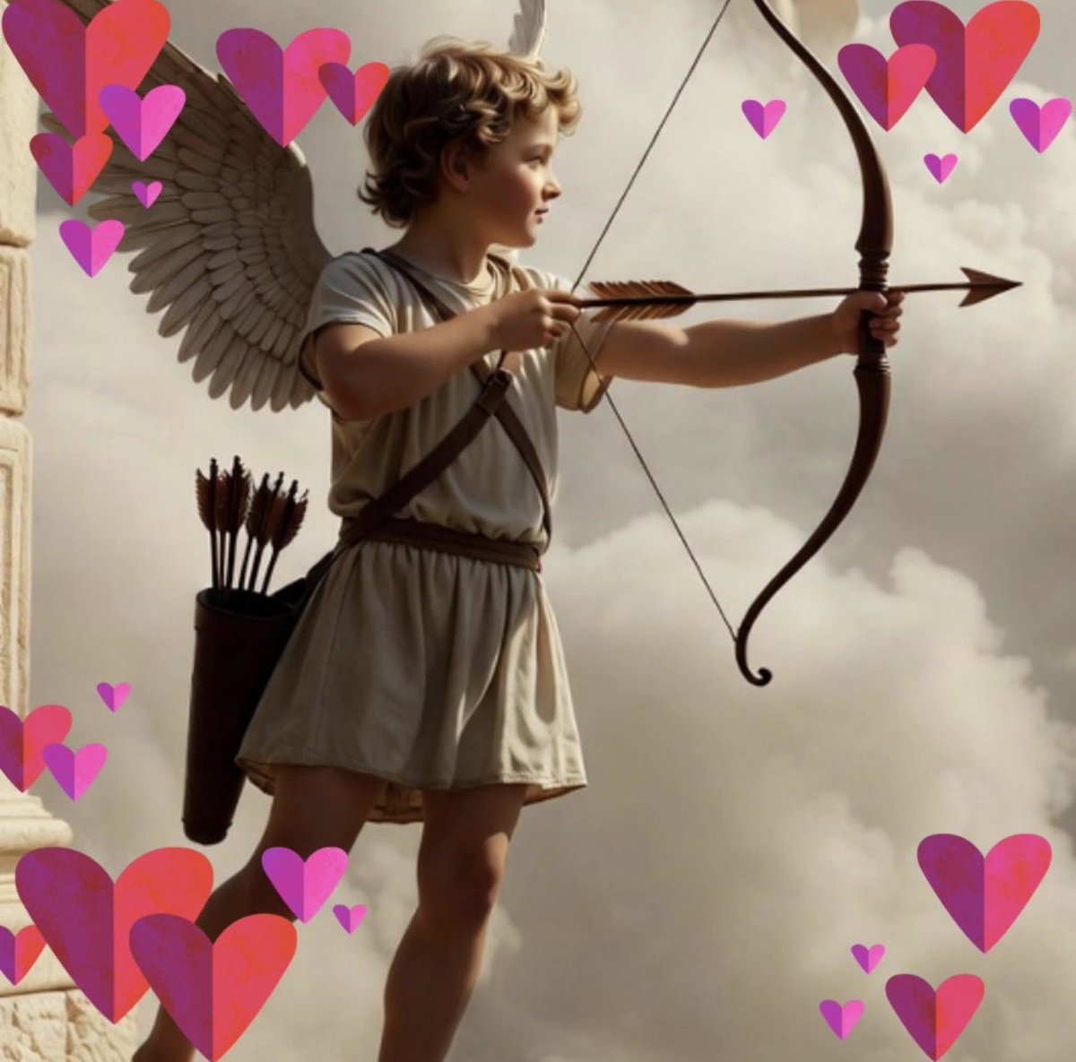JulieR_Tweets's tweet photo. ❤️Happy Valentines! 
May Cupid’s arrow ping you today! ❤️
Love is patient!
Love is kind!
Love does not envy or boast!
Love endures all things! 
#whispersinmyheart ❤️ https://t.co/ltzznRc4E8