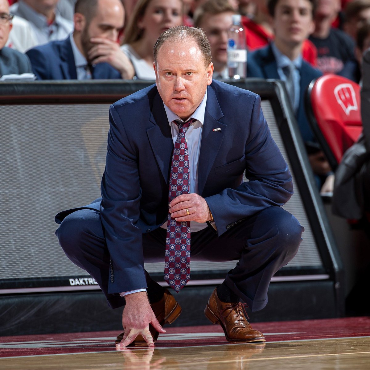 UWStatsInfo's tweet photo. Greg Gard now has 18 top-10 wins during his tenure leading @BadgersMBB. That matches Bo Ryan for the most top-10 wins in program history.

Career vs. top-10 teams
Gard: 18-26 (.395)
Bo: 18-33 (.353)
Bud Foster: 7-19 (.269)
Dick Bennett: 5-13 (.278) https://t.co/dr897TSH4t