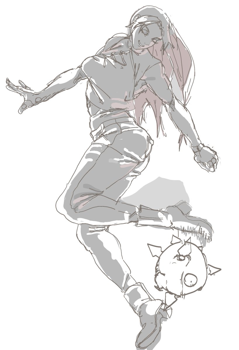 Soup_Underscore's tweet image. Yuki sketch I never got to finish whoops