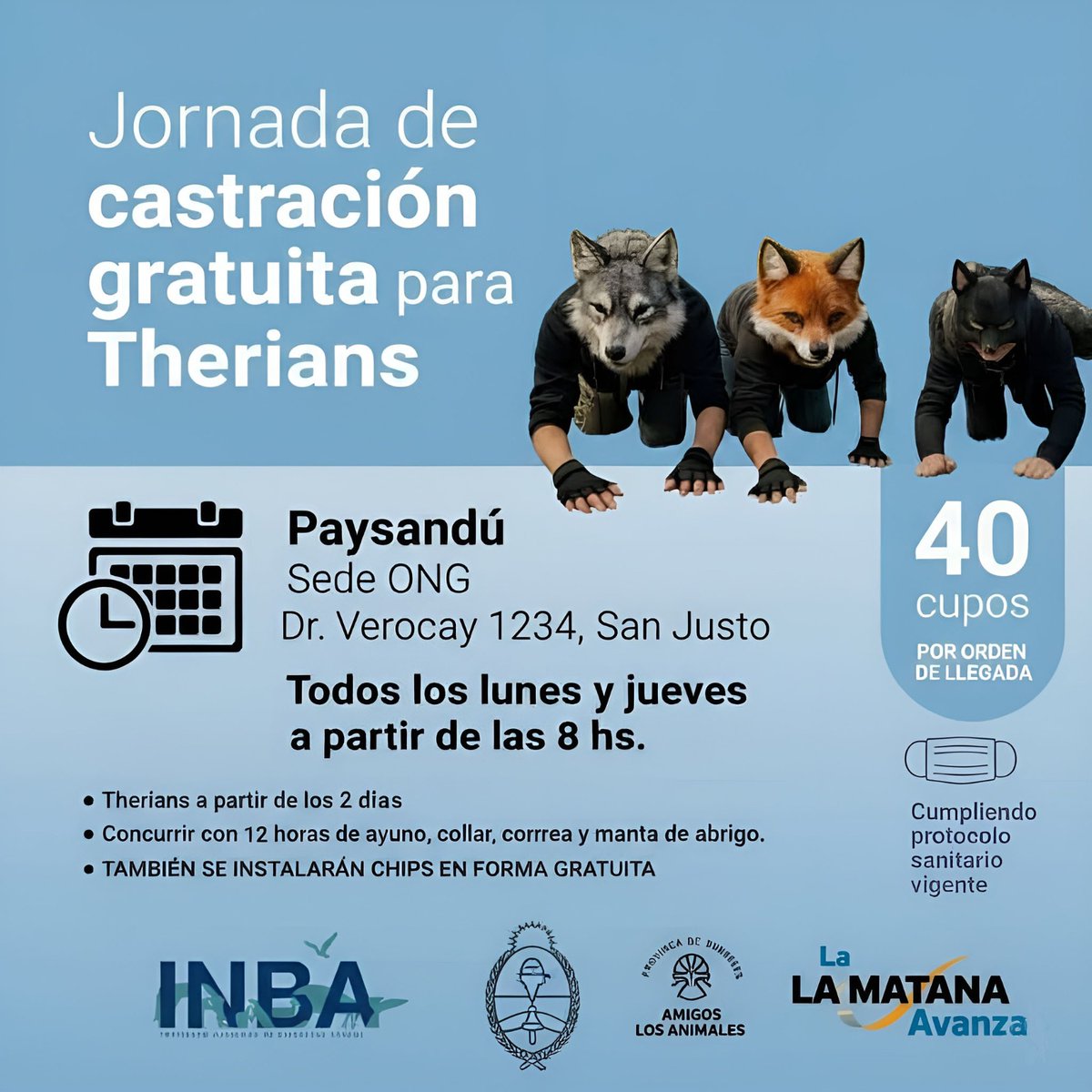 No olviden castrar a sus therians. No queremos que sean plaga y se sigan reproduciendo.

#LaMatanzaAvanza