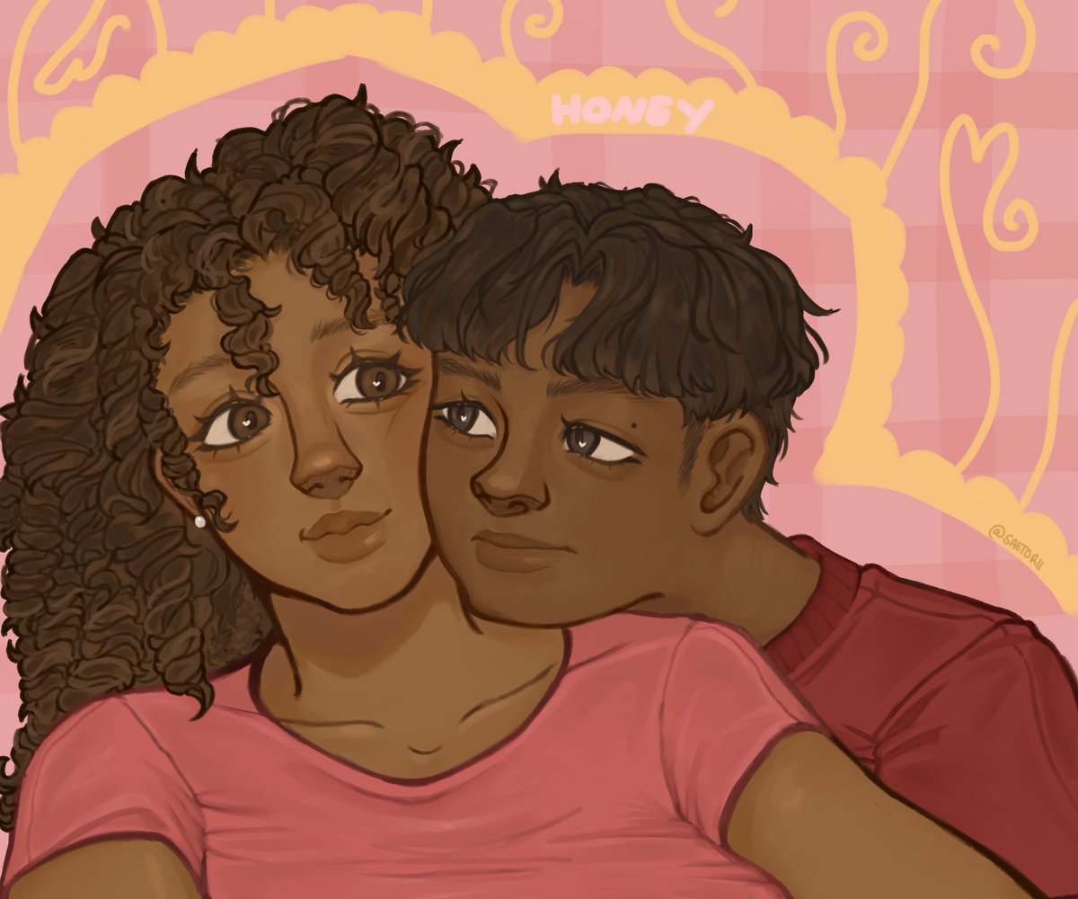 Vctrgae's tweet image. [💘💘💘] 
Happy Valentine's Day mooties 

Art of me and my bf :&amp;gt;&amp;gt; 

#artmoots #artph #smallartist #ValentinesDay2026