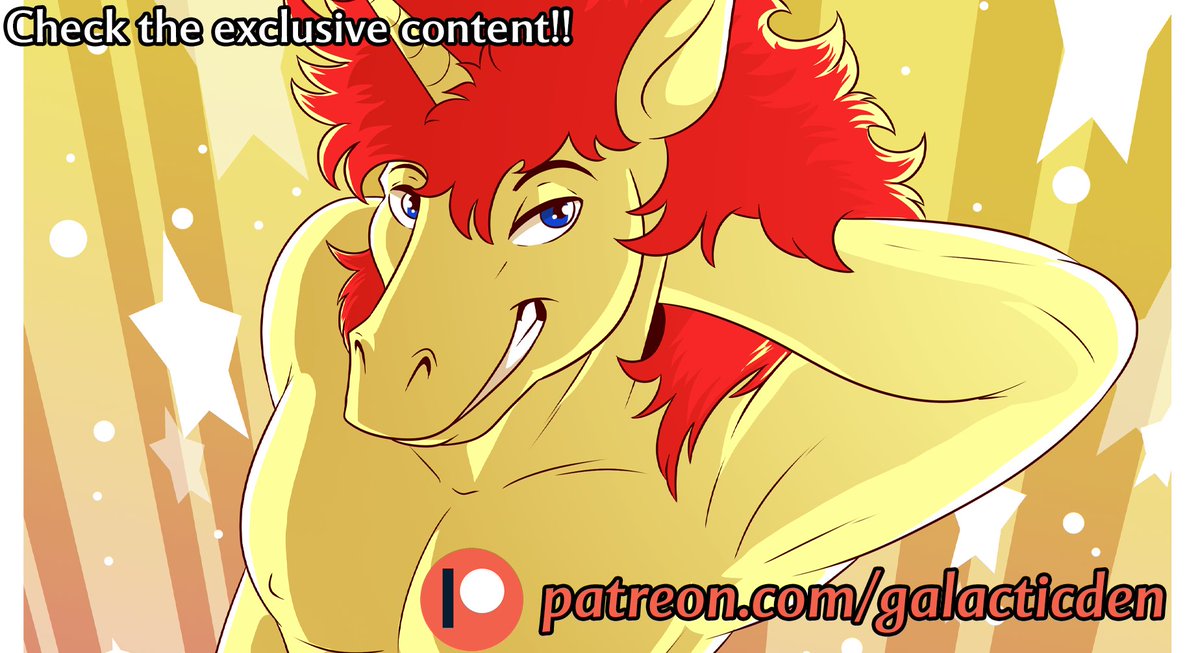 A exclusive picture for my "p" orange page ;3 check the link in the picture or on my bio my crazy horny unicorn know is his year and he will enjoy it!