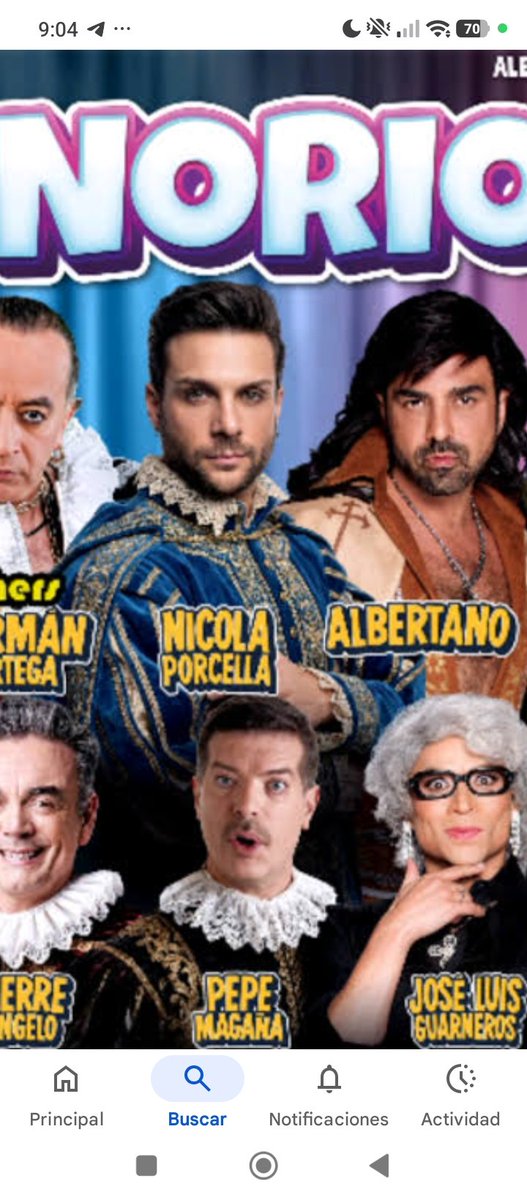 NICOLA EN EL TENORIO
NICOLA EN EL TENORIO