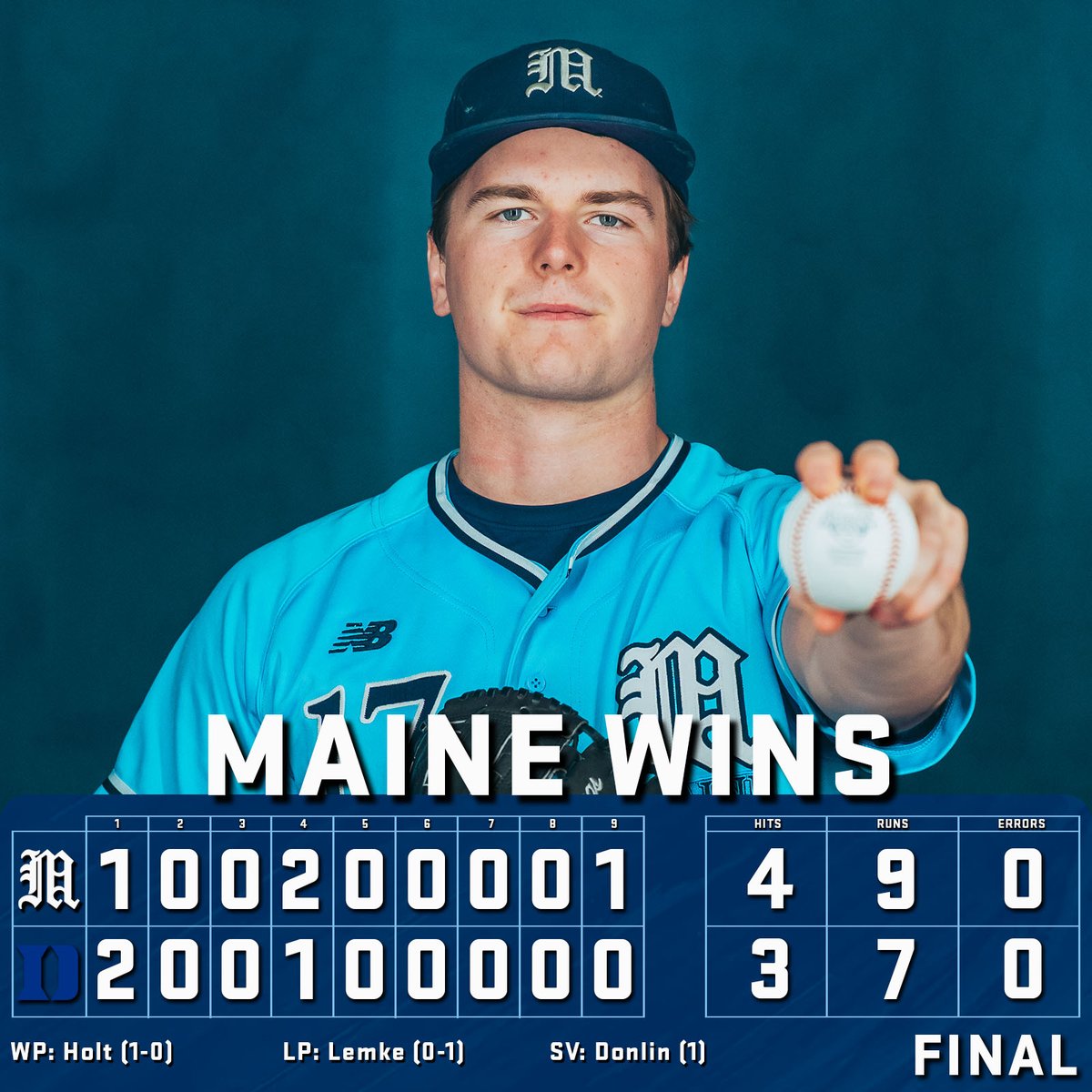 Maine Baseball tweet media