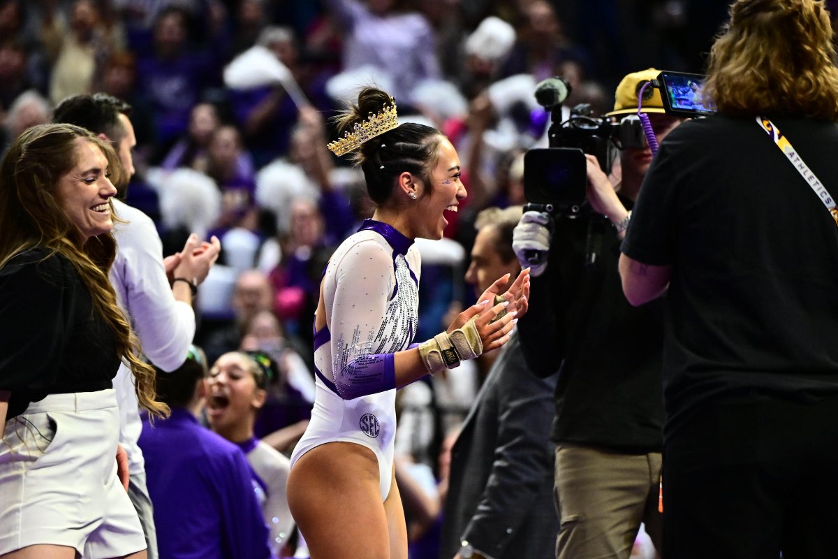LSUgym's tweet photo. There's only one Kailin Chio.

Glad she's an LSU Tiger. https://t.co/Zgn2ttKIHp