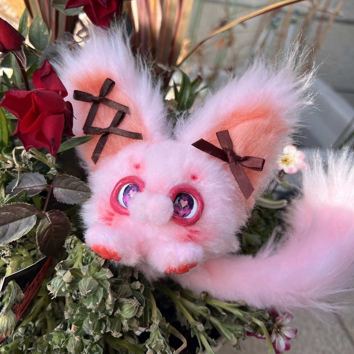 久しぶりの毛玉ちゃん完成っ！ #アートドール #幻獣