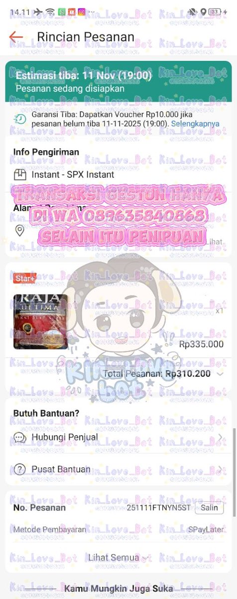 pp_love_bot's tweet photo. [21💓] Gestun Spaylater 1.356.039

[22💓] Gestun Spaylater 335.000

[23💓] Gestun Spaylater 490.015

[24💓] Gestun Gopaylater 1.510.000 https://t.co/gnWPMRKXpY