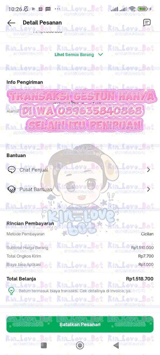 pp_love_bot's tweet photo. [21💓] Gestun Spaylater 1.356.039

[22💓] Gestun Spaylater 335.000

[23💓] Gestun Spaylater 490.015

[24💓] Gestun Gopaylater 1.510.000 https://t.co/gnWPMRKXpY