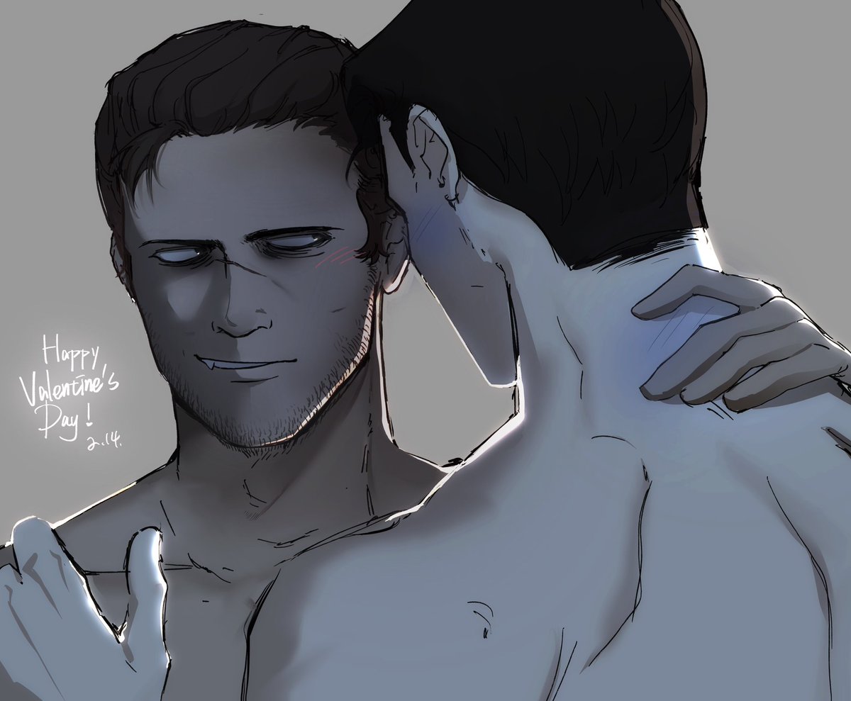 情人节快乐🎉🎉我改了好几遍这幅画。但是每一次都是嘴歪眼斜…我尽力了😭🏳️

#900gavin