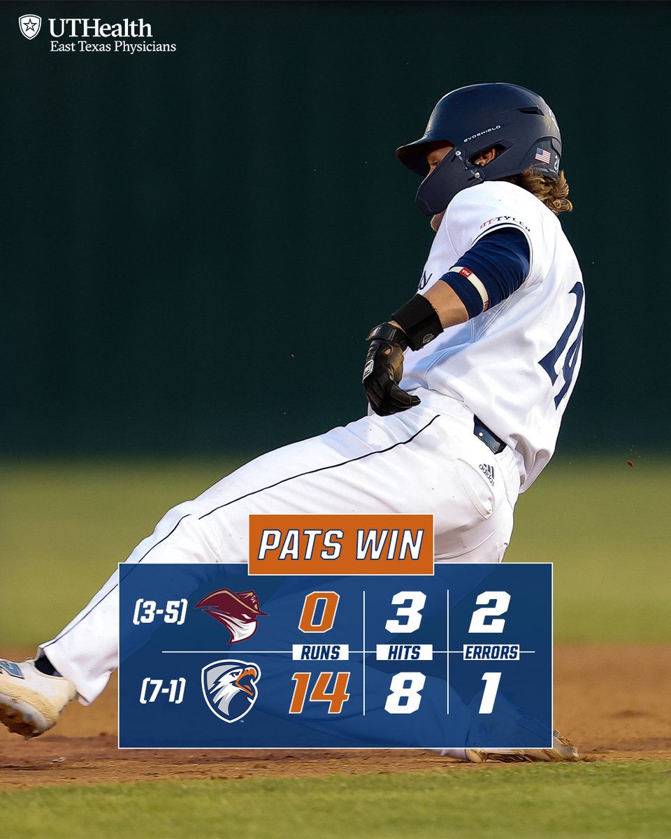 UT Tyler Patriots tweet media